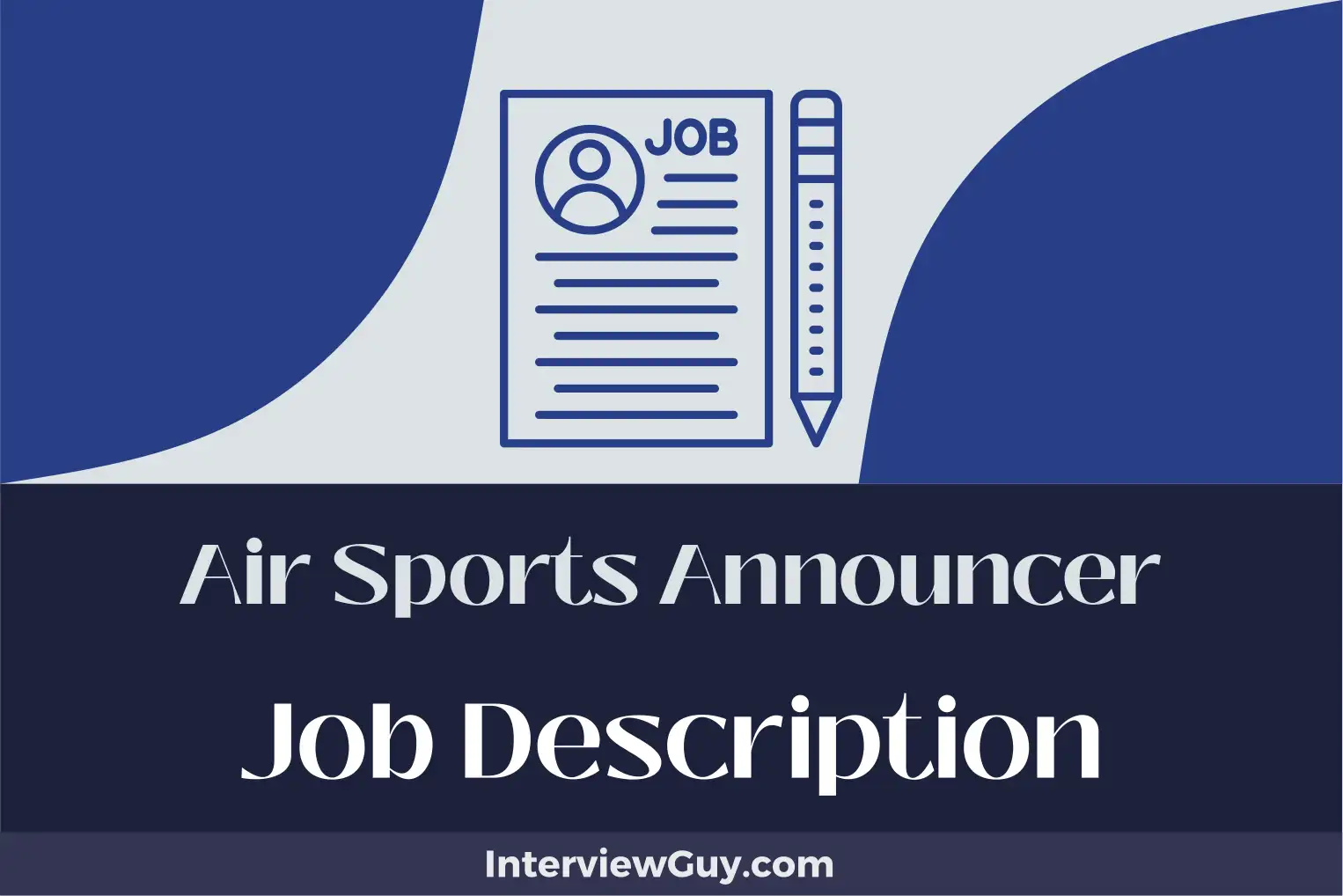 air sports announcer job description
