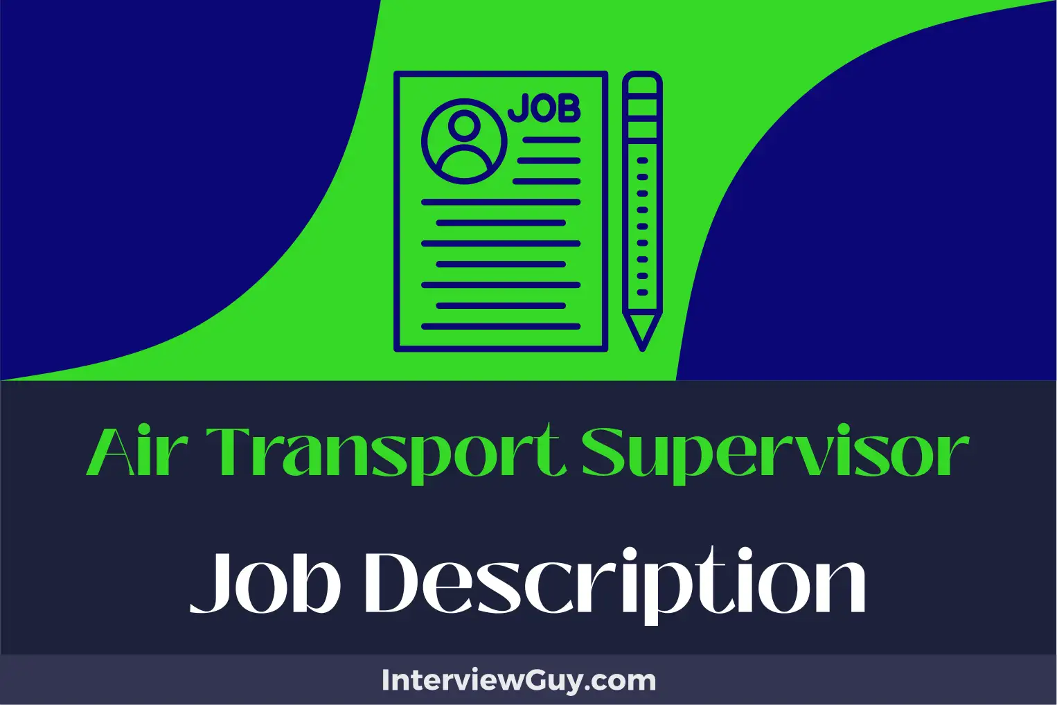 air transport supervisor job description