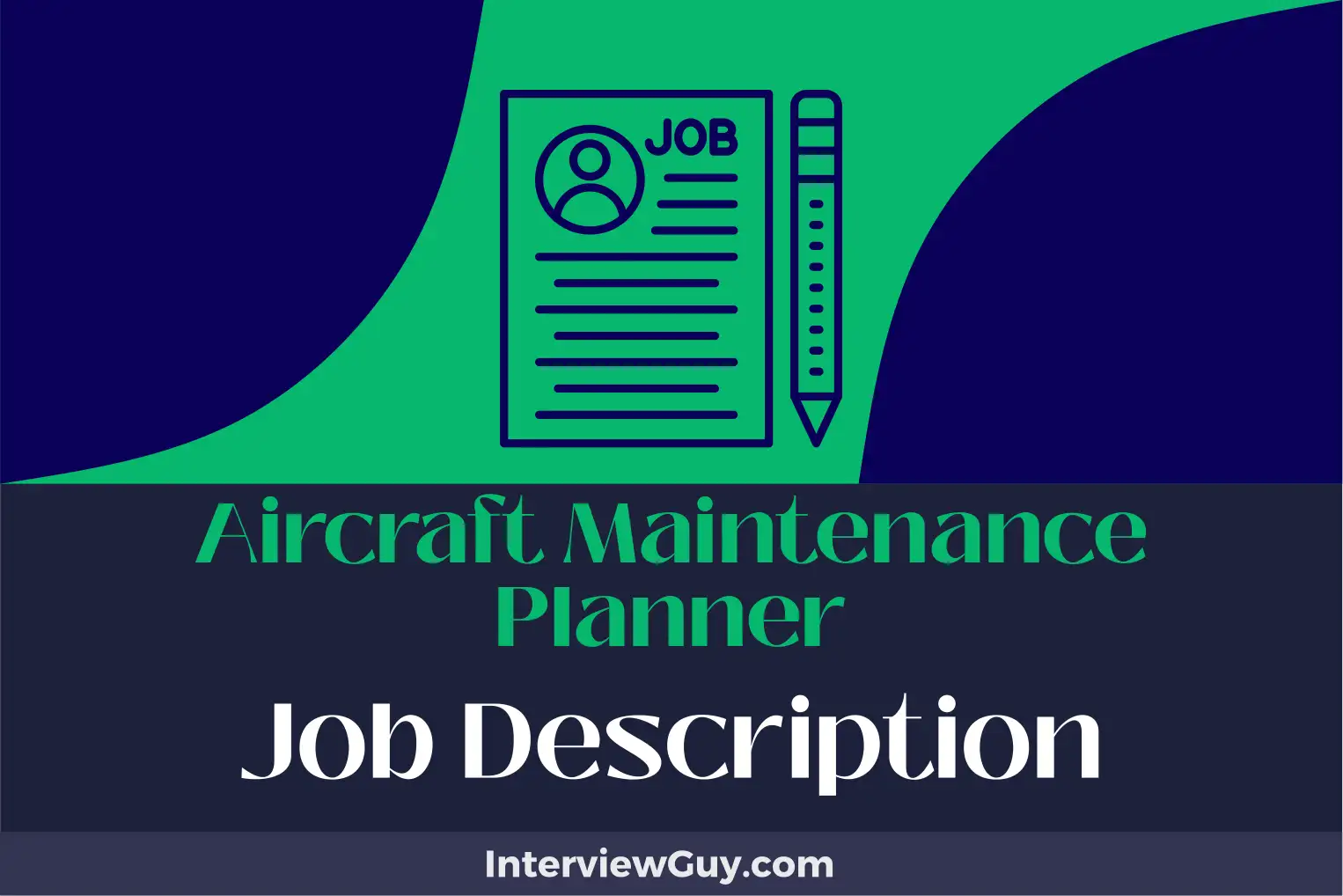 aircraft maintenance planner job description