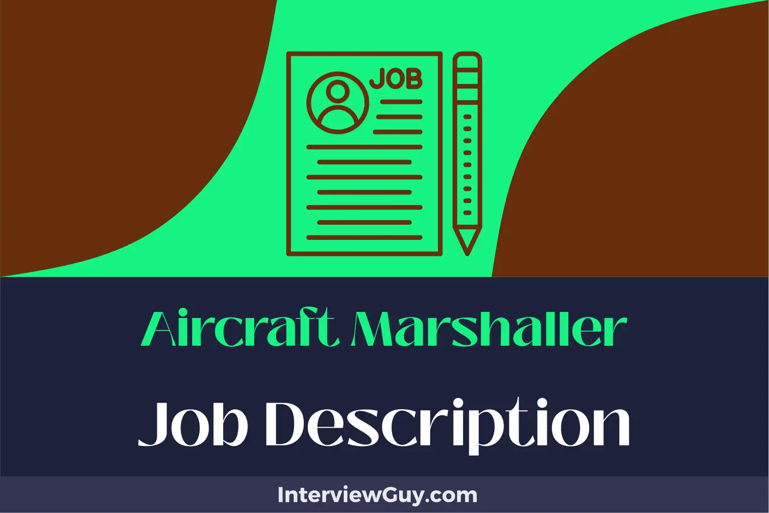 aircraft marshaller job description