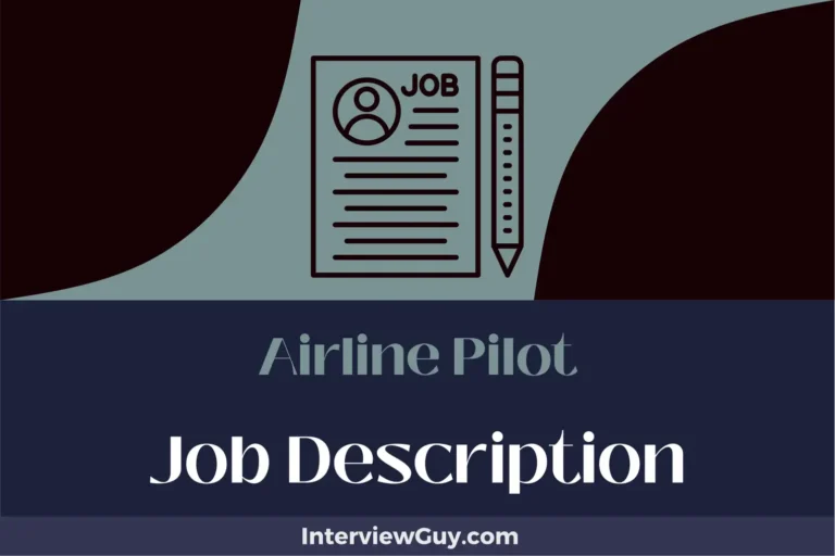 Airline Pilot Job Description [Updated for 2024]
