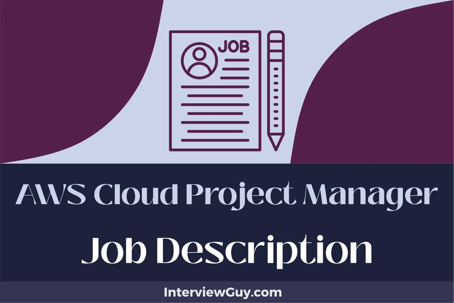 aws cloud project manager job description