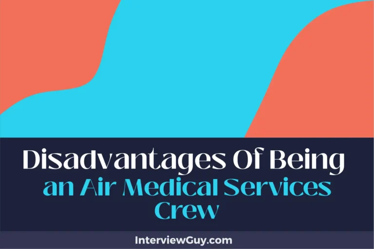 25 Disadvantages of Being an Air Medical Services Crew (Jet Lag Juggles)