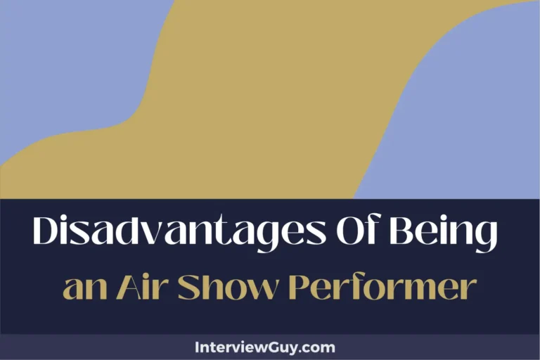 25 Disadvantages of Being an Air Show Performer (Sky-High Stress!)