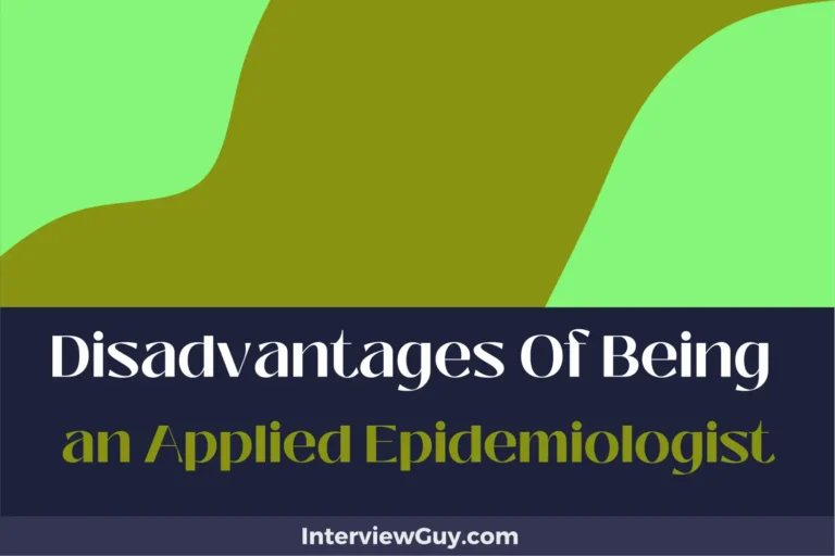 25 Disadvantages of Being an Applied Epidemiologist (Data Drowns Dreams)