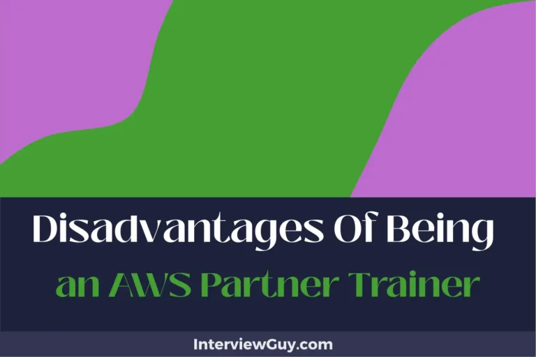 26 Disadvantages of Being an AWS Partner Trainer (Server-Side Stress)