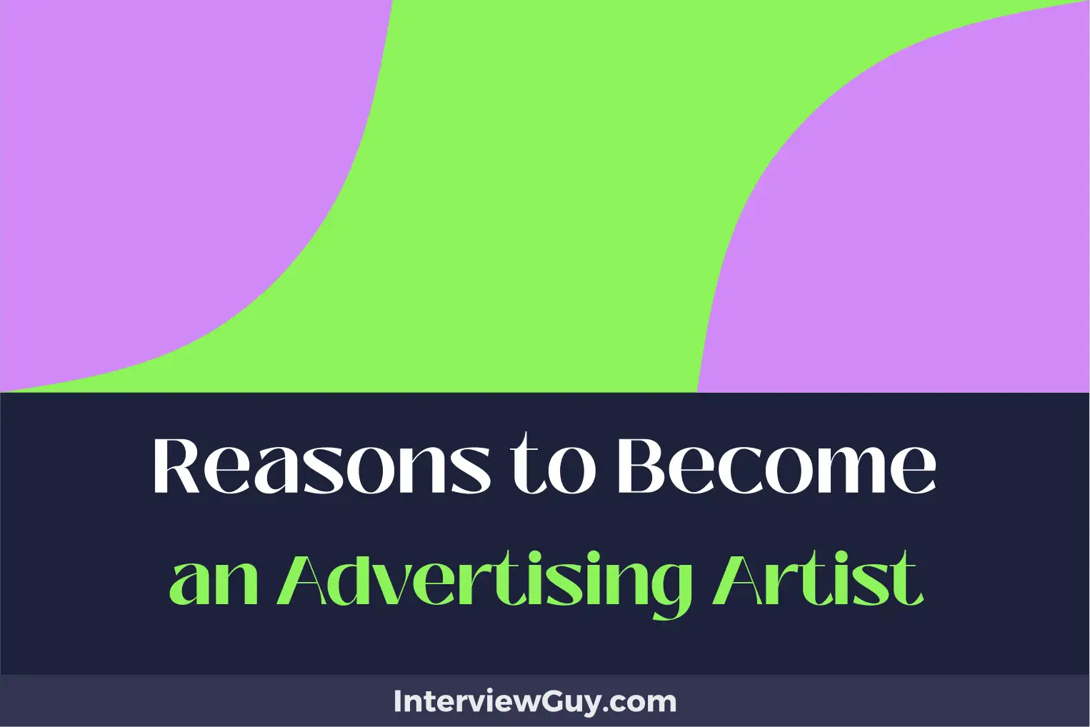 reasons to become an advertising artist