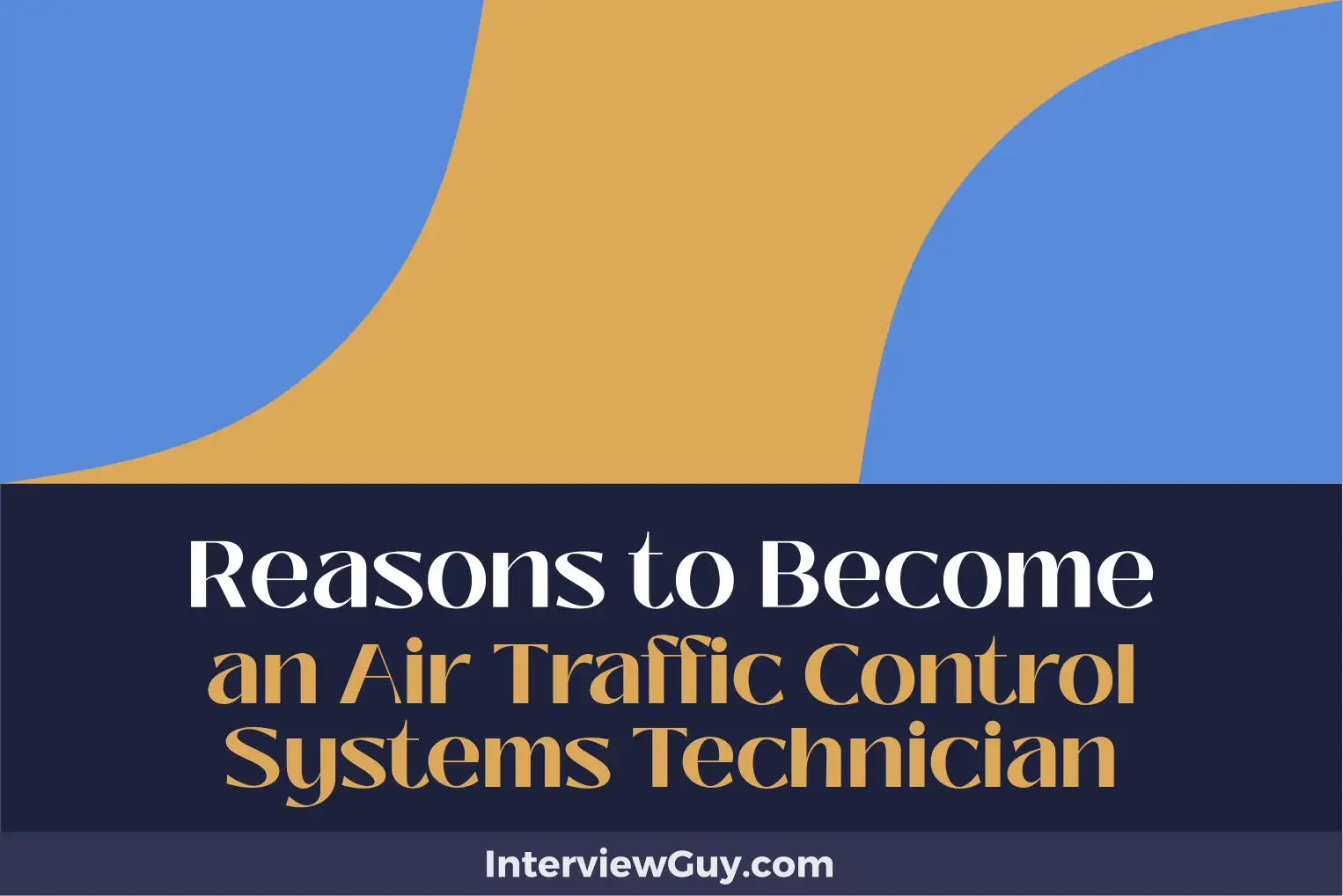 reasons to become an air traffic control systems technician