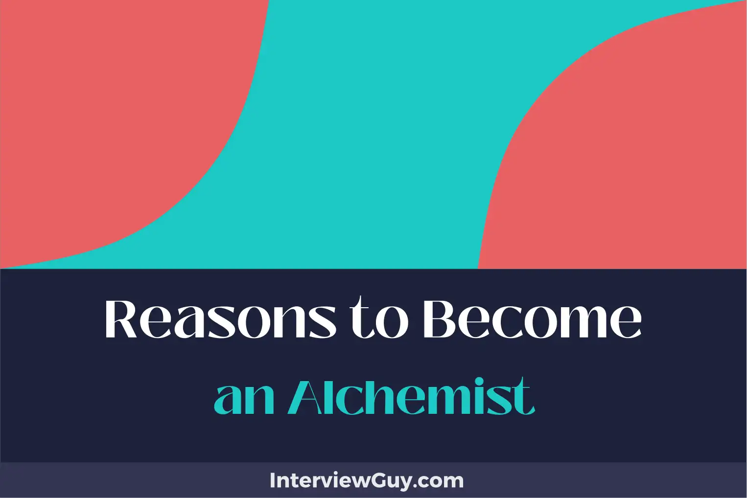 reasons to become an alchemist
