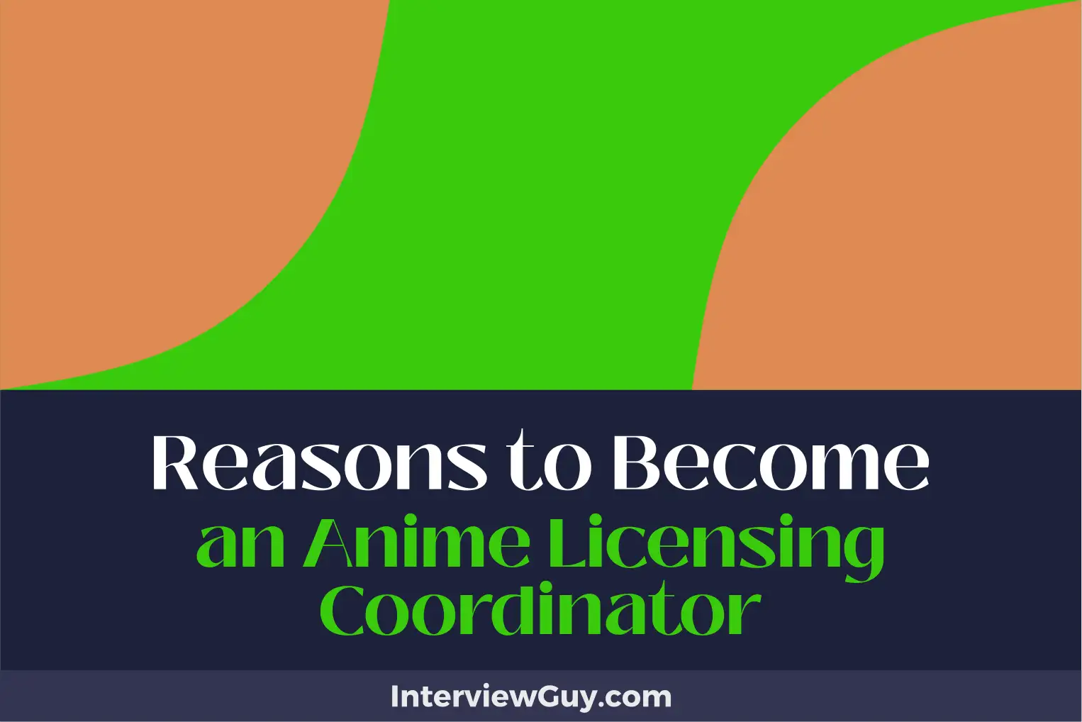 reasons to become an anime licensing coordinator
