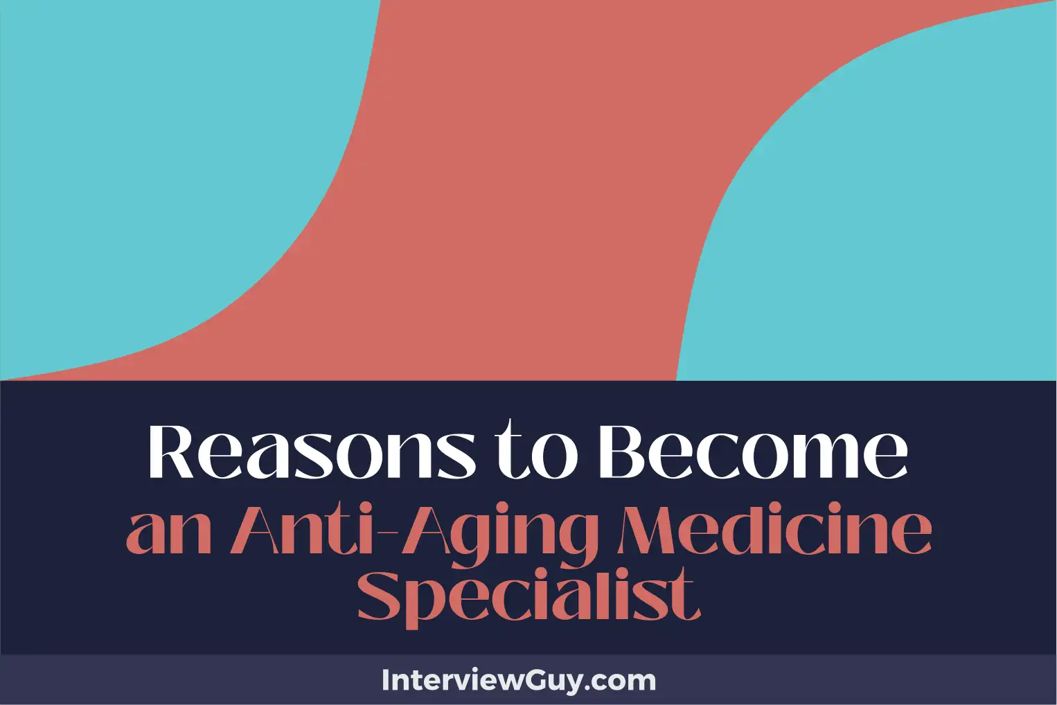 reasons to become an anti aging medicine specialist