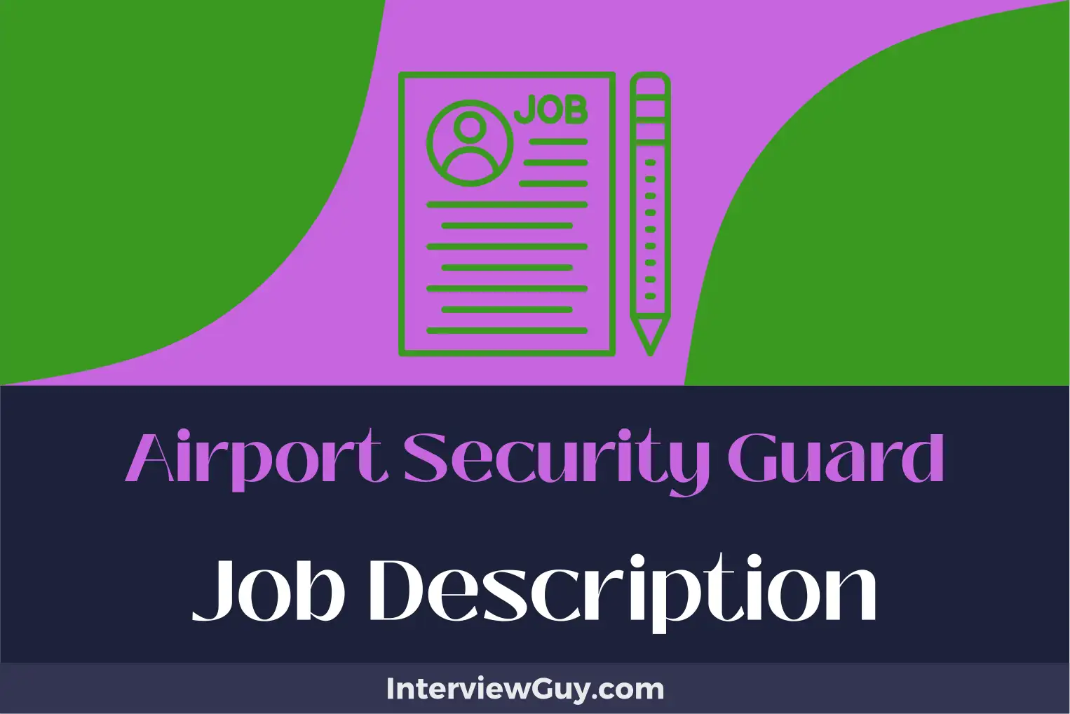 airport security guard job description