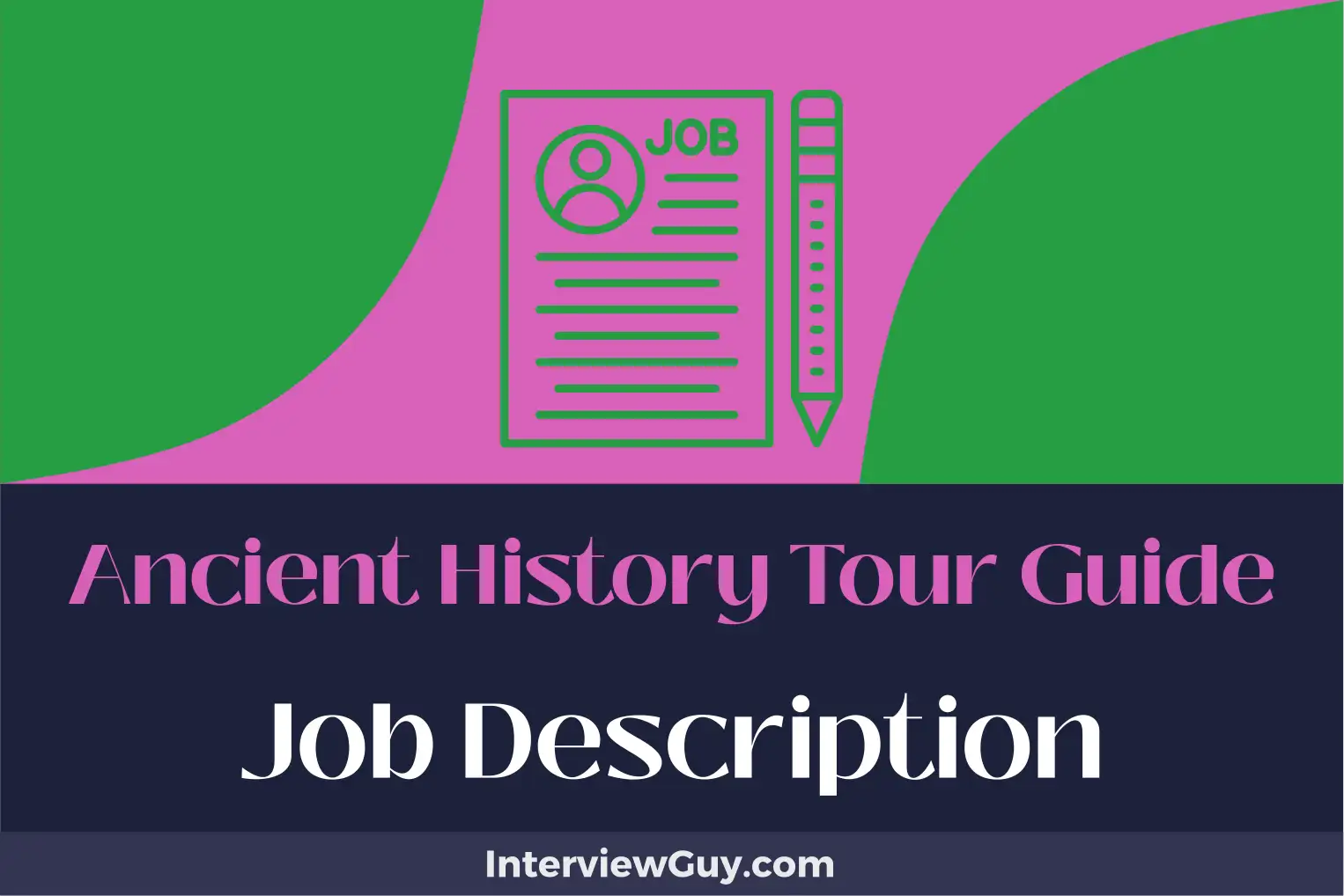 ancient history tour guide job description