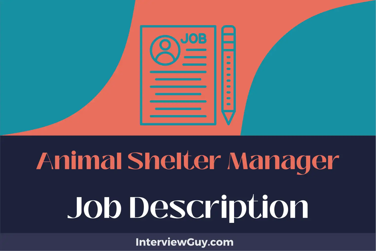 animal shelter manager job description