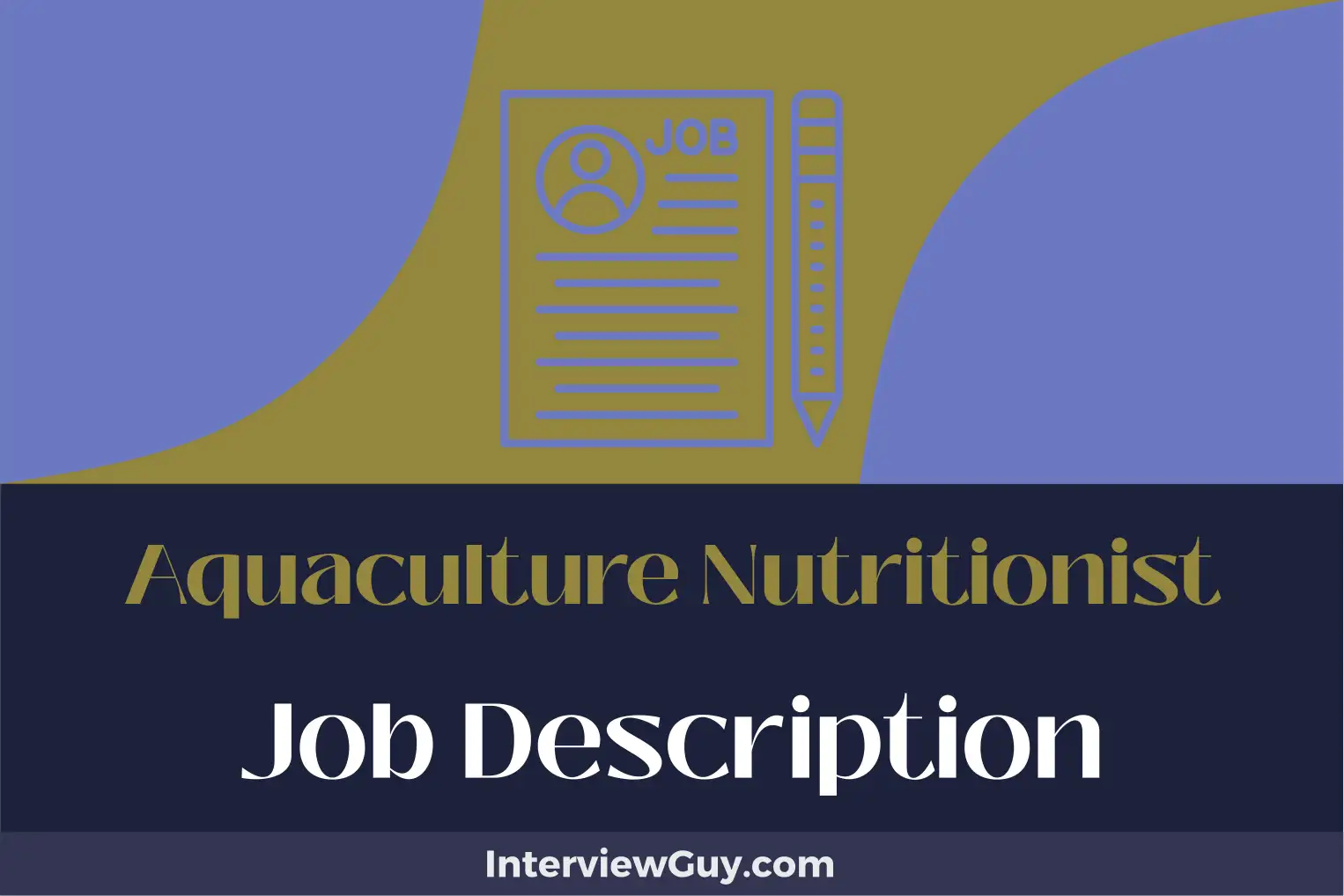 aquaculture nutritionist job description