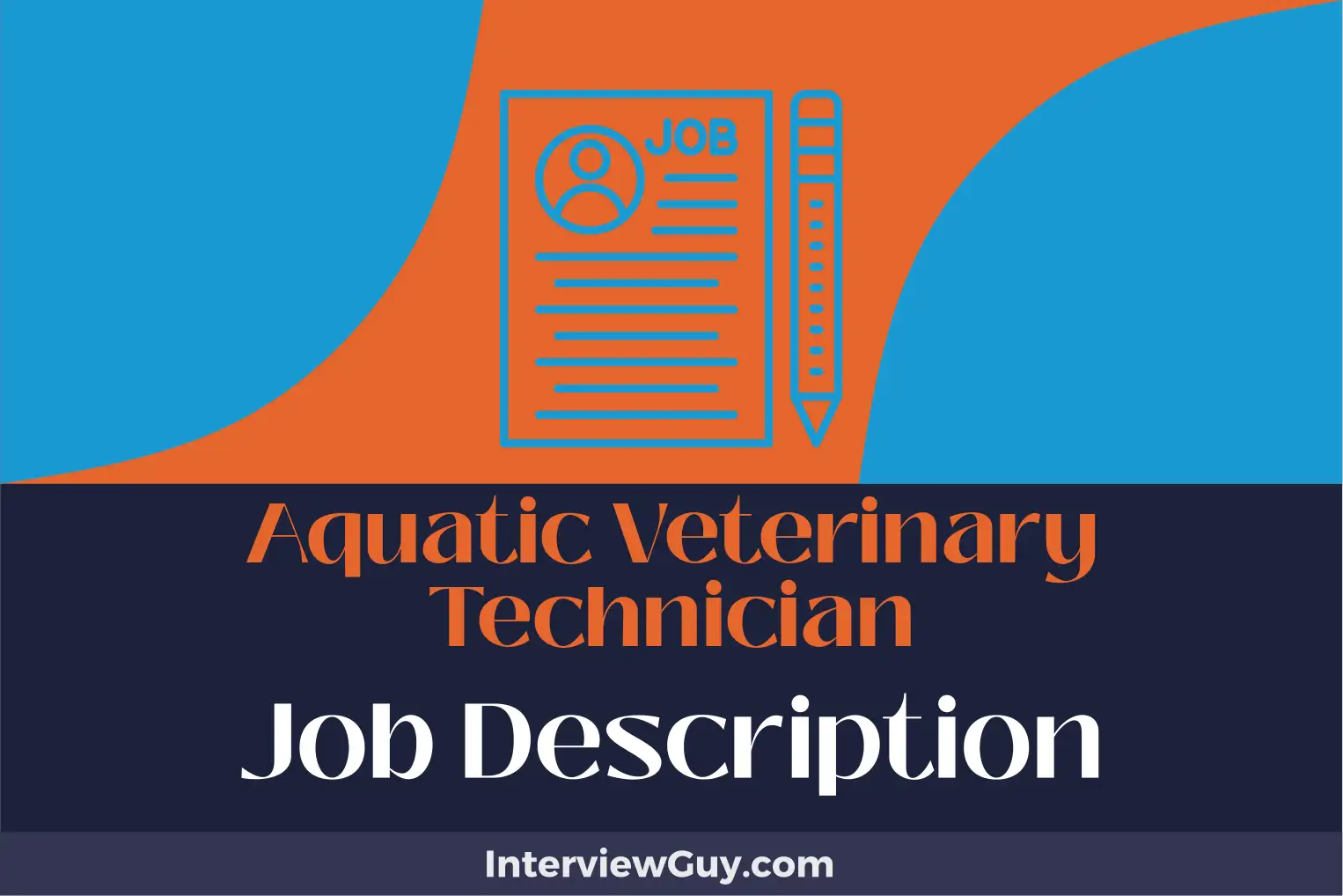 aquatic veterinary technician job description