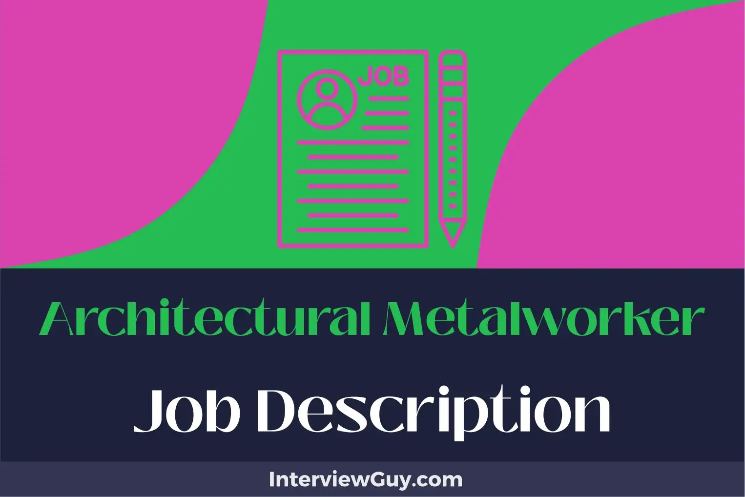 architectural metalworker job description