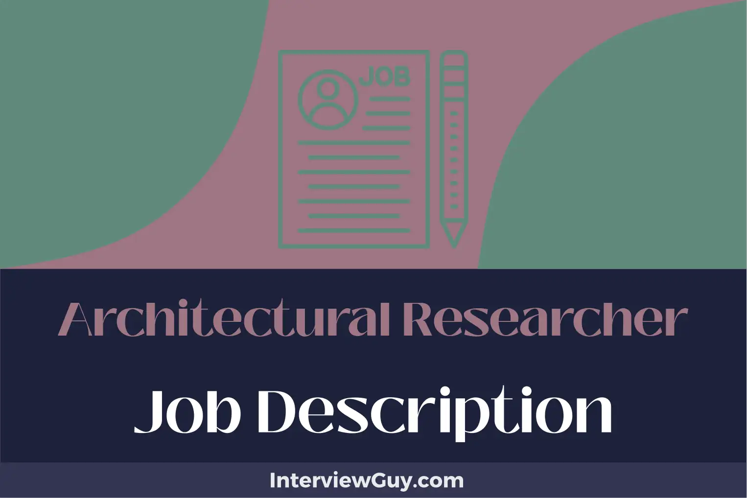 architectural researcher job description