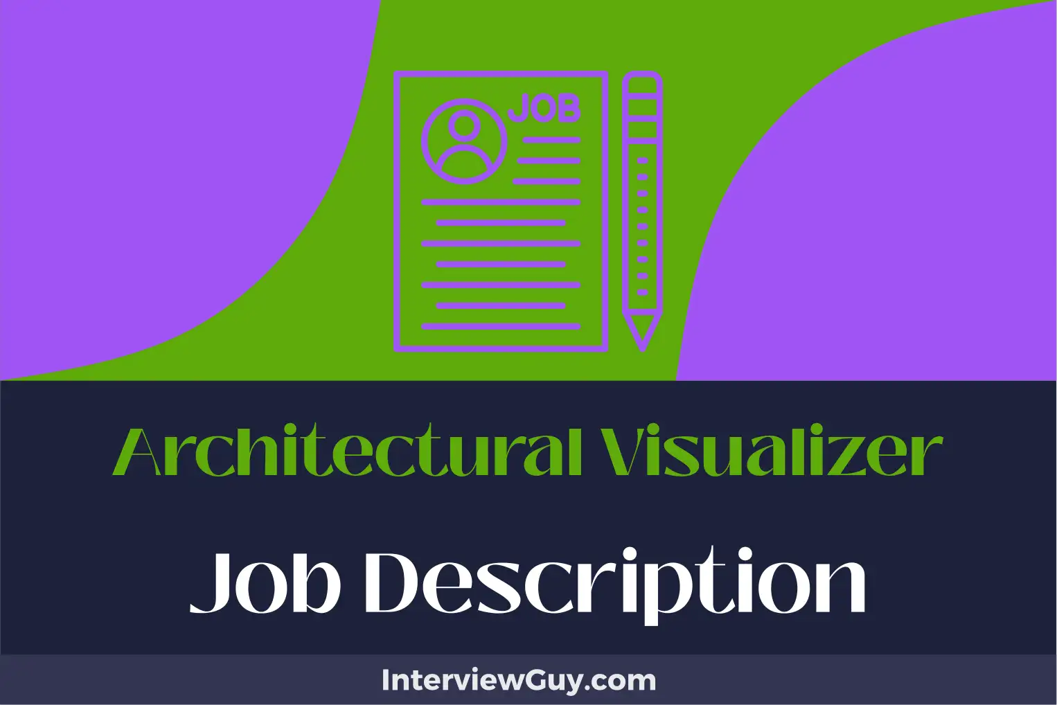 architectural visualizer job description
