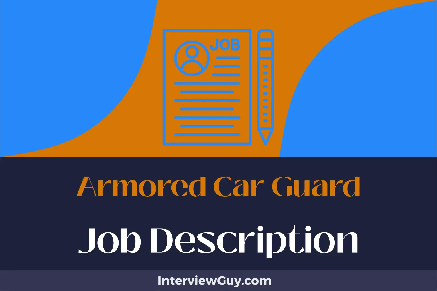 armored car guard job description