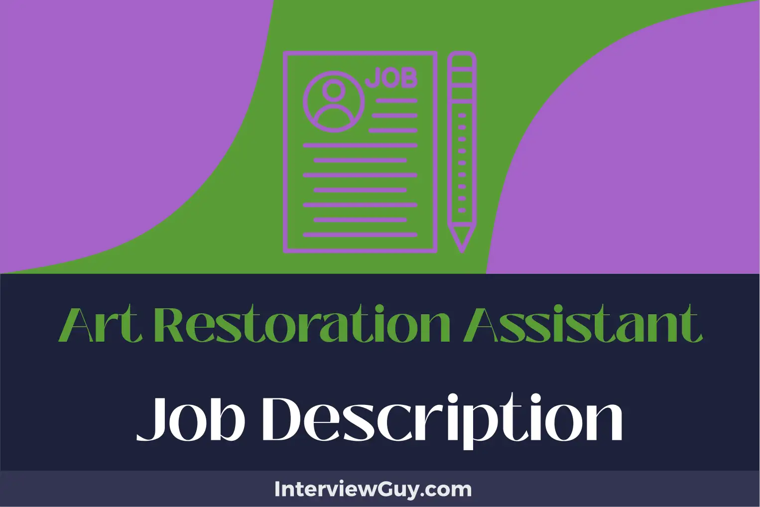 art restoration assistant job description