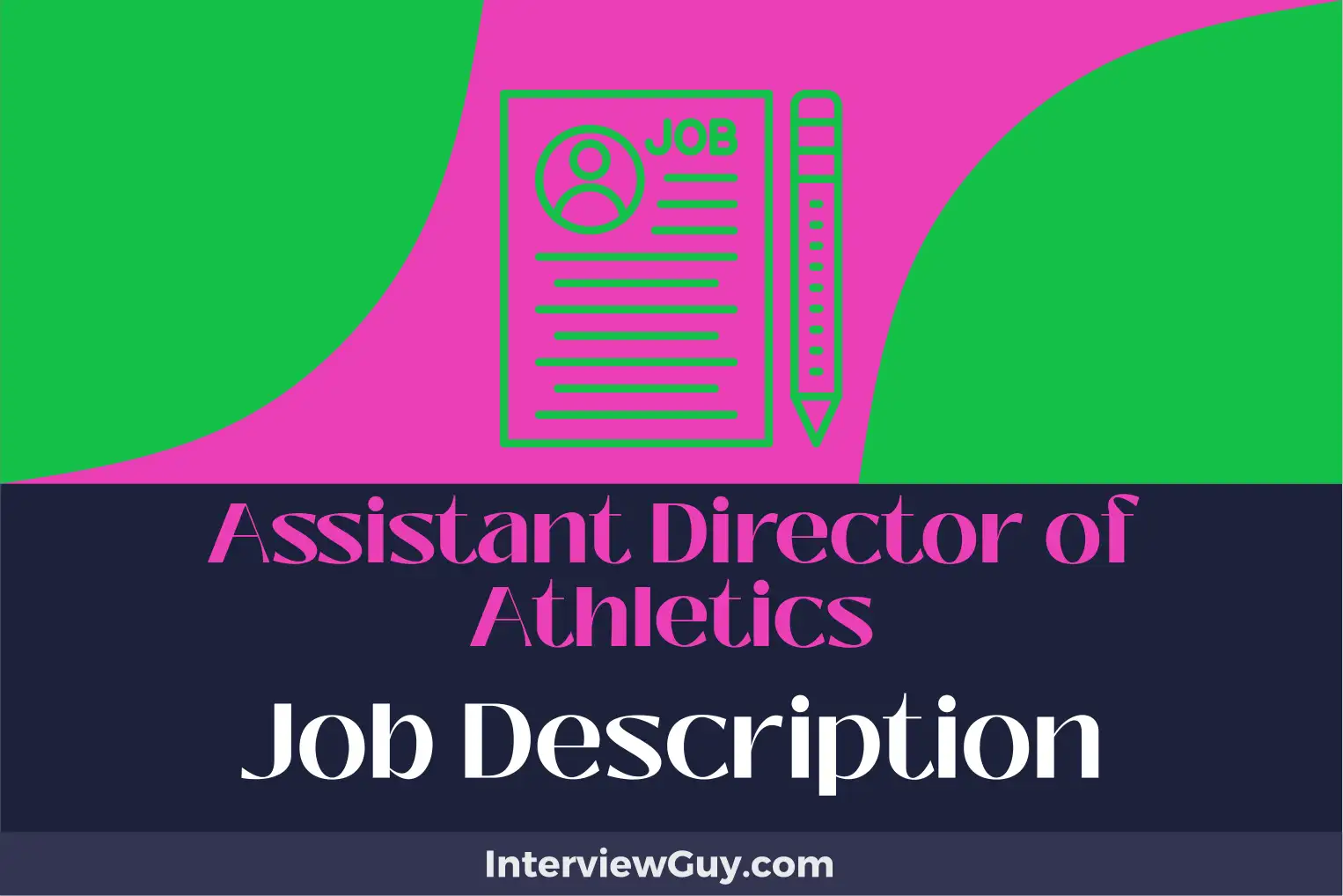 assistant director of athletics job description