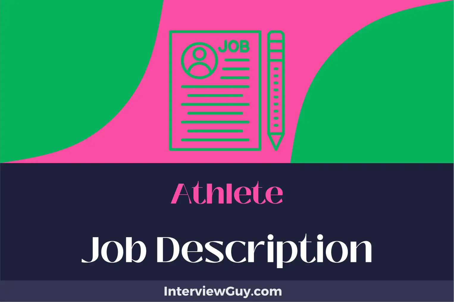 athlete job description