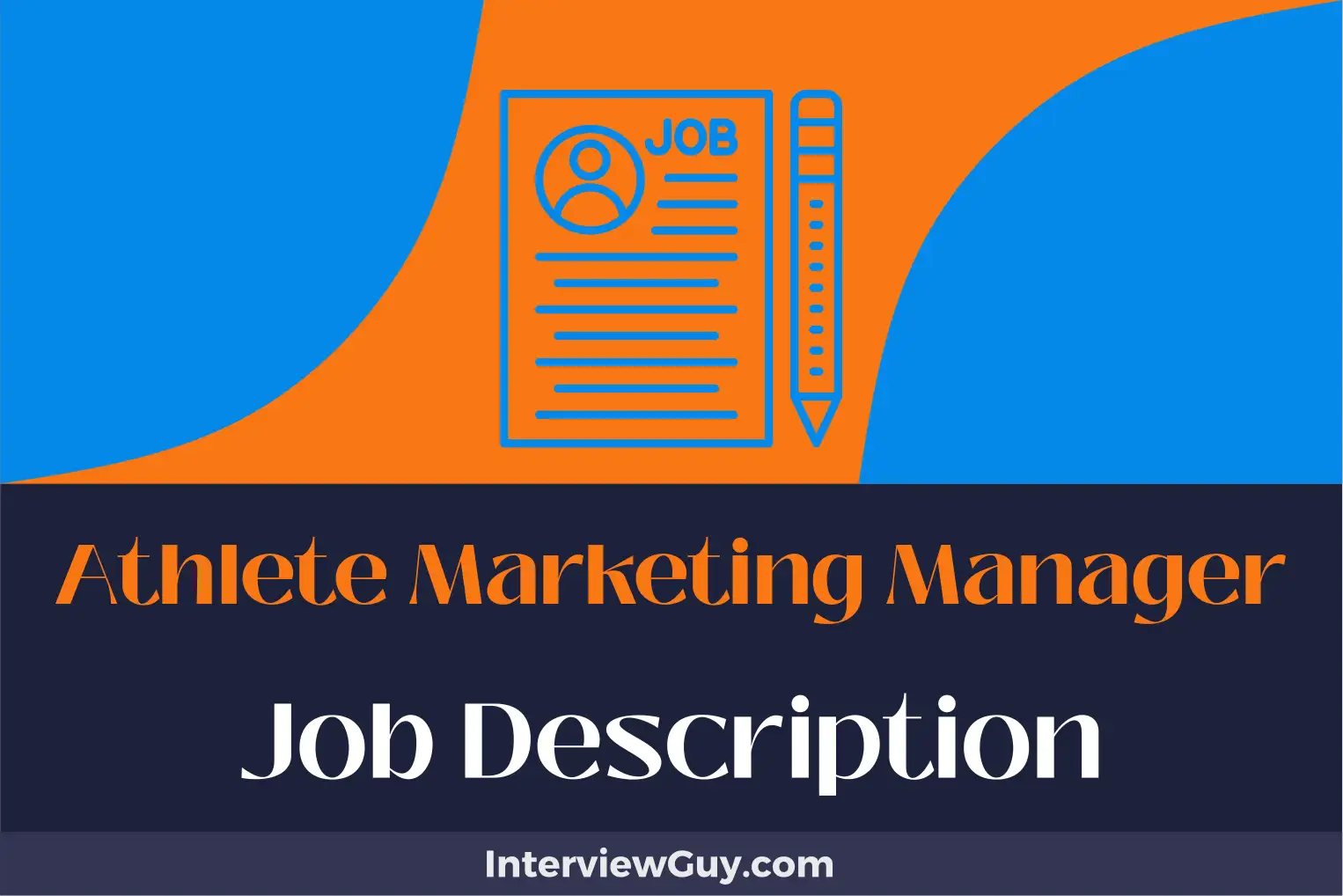 athlete marketing manager job description