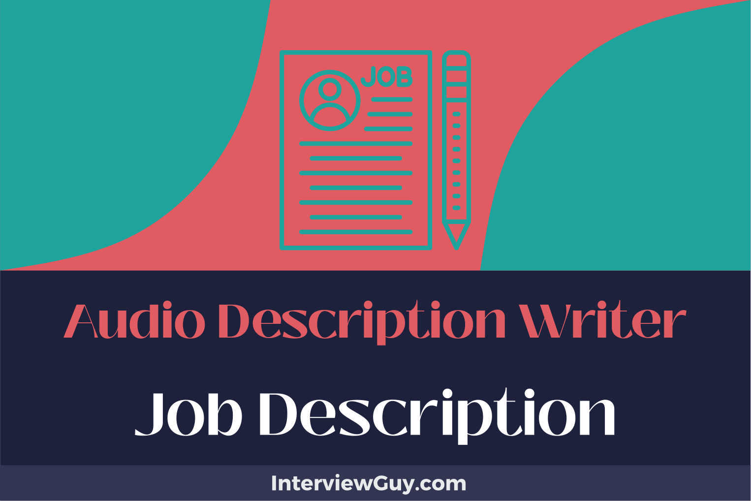 audio description writer job description