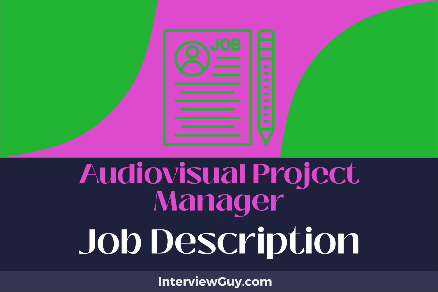 audiovisual project manager job description