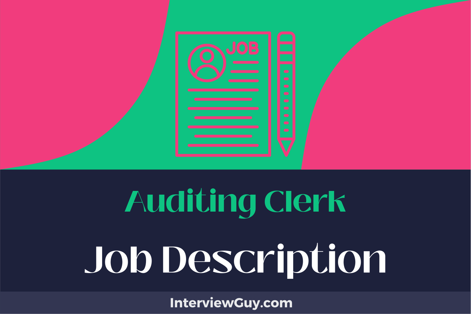 auditing clerk job description