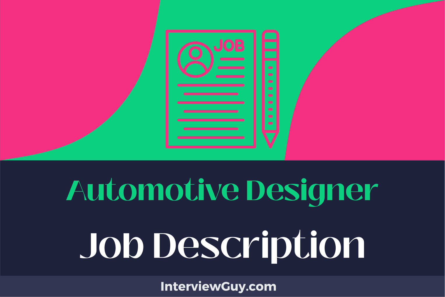 automotive designer job description