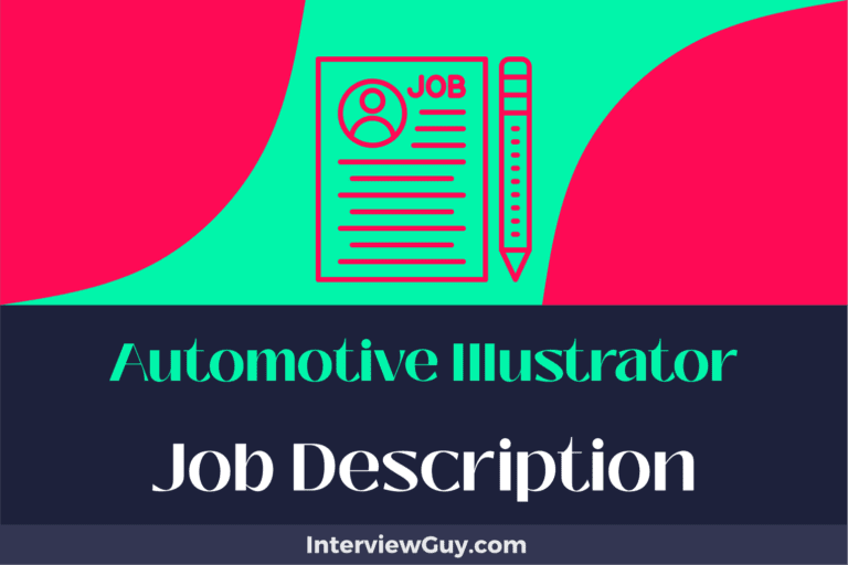 Automotive Illustrator Job Description [Updated for 2024]