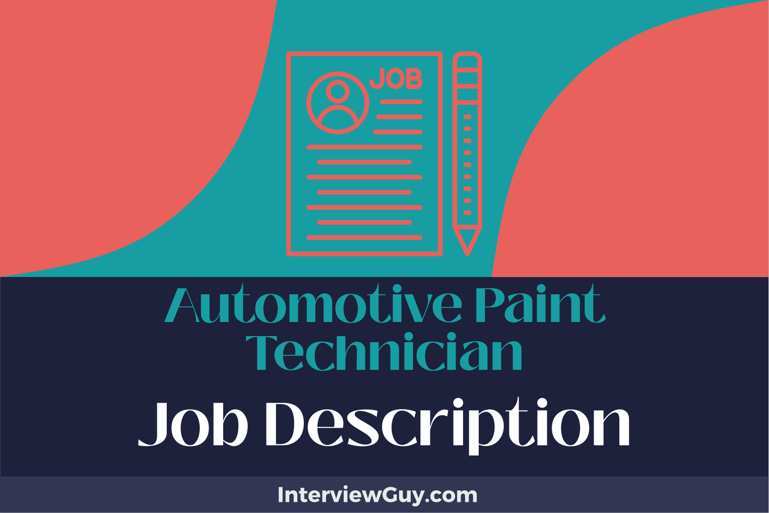 automotive paint technician job description