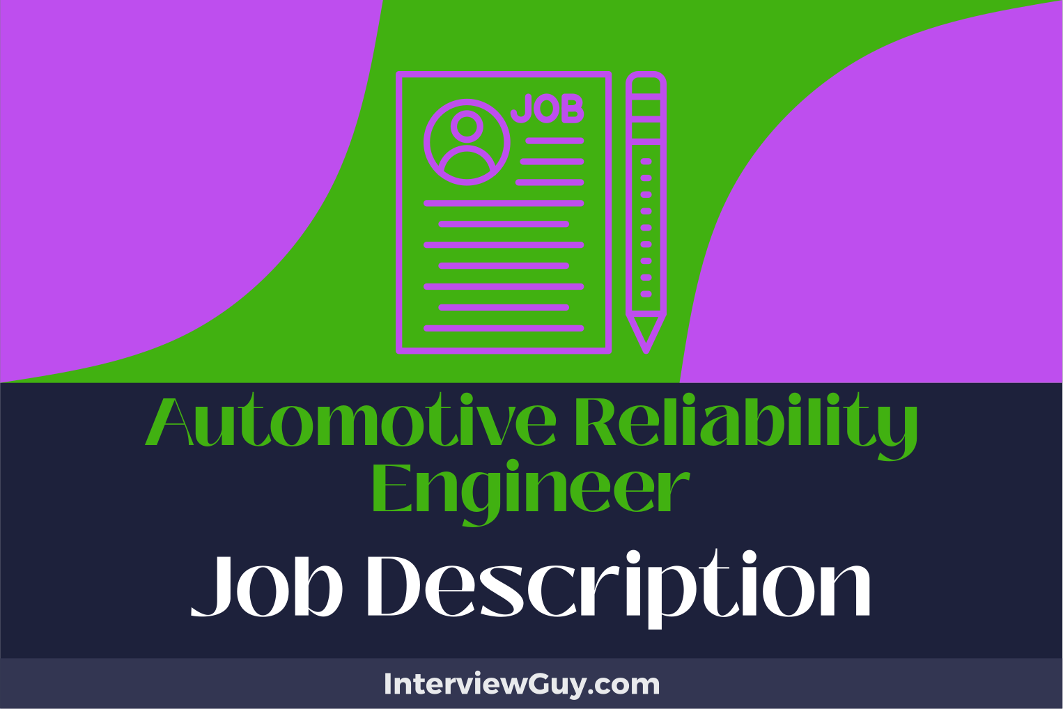 automotive reliability engineer job description