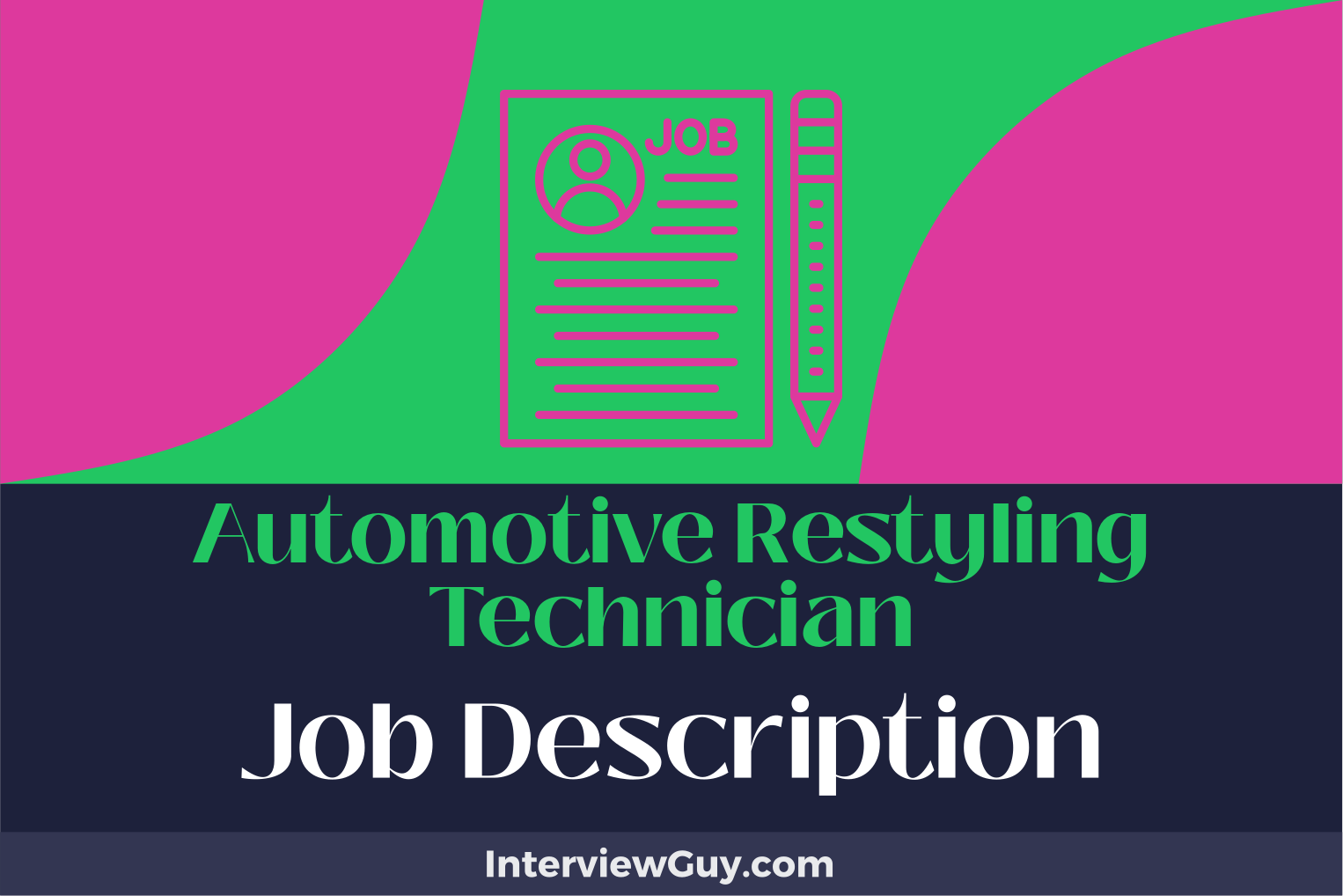 automotive restyling technician job description