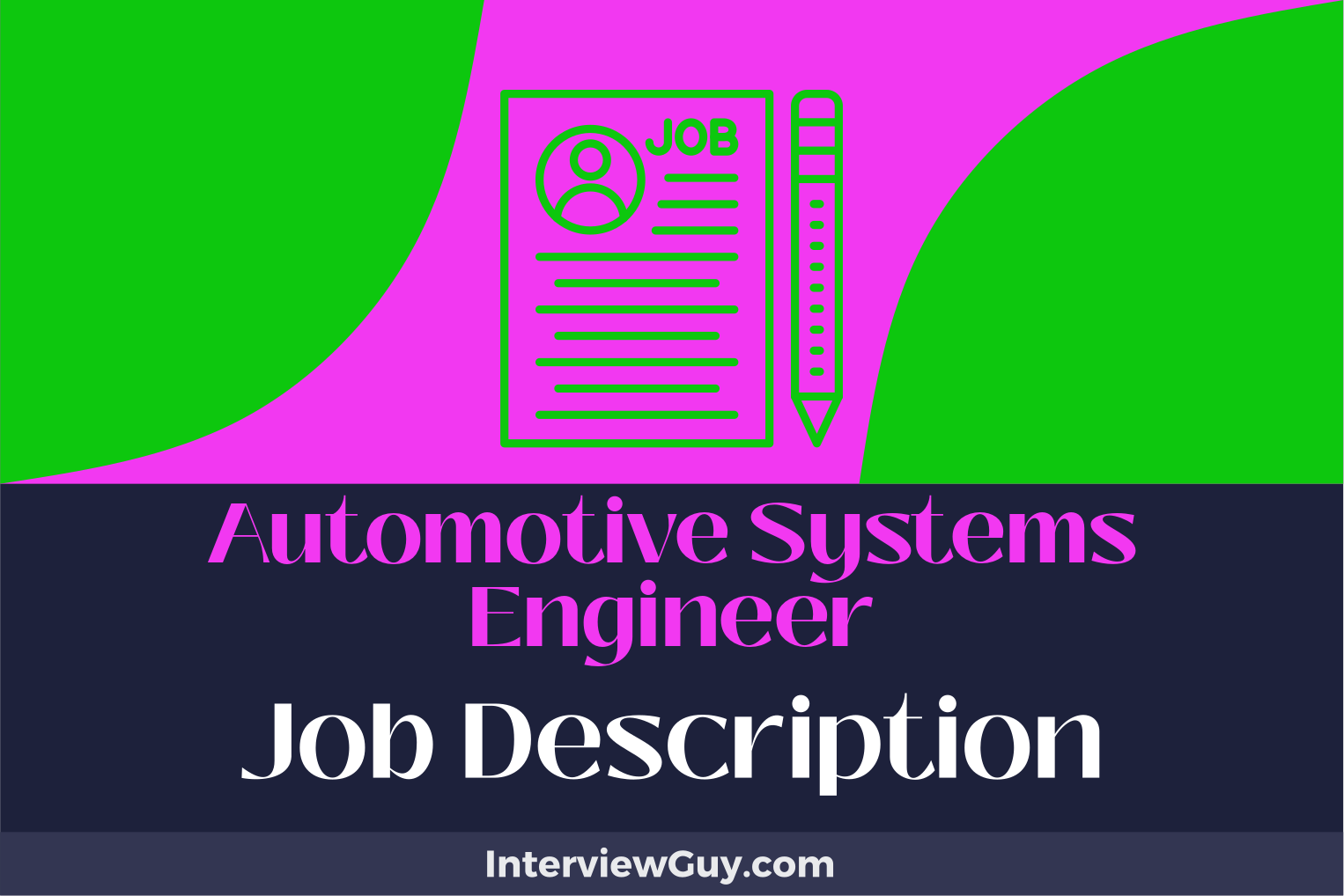 automotive systems engineer job description