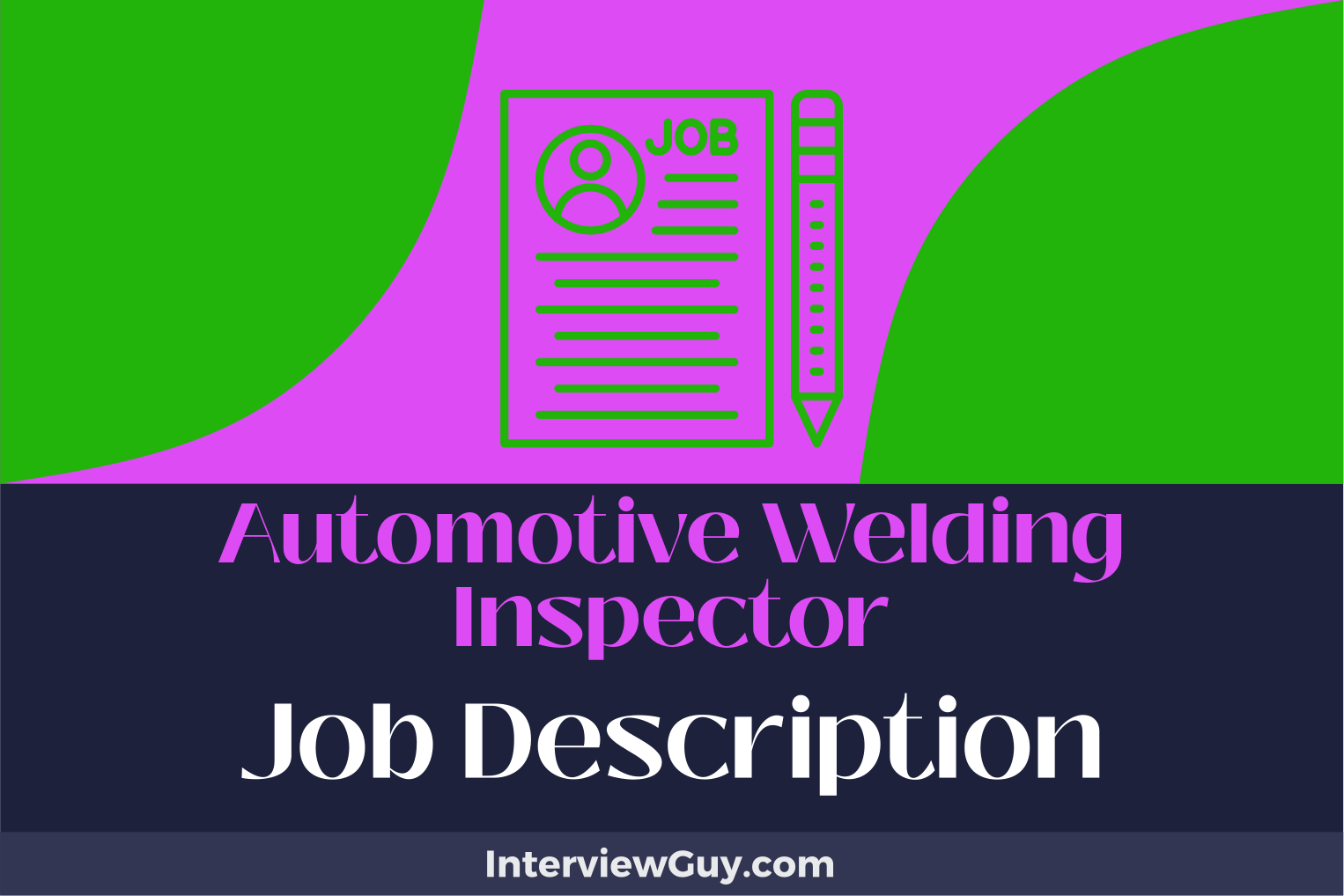 automotive welding inspector job description