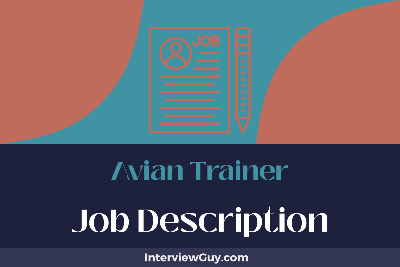 avian trainer job description
