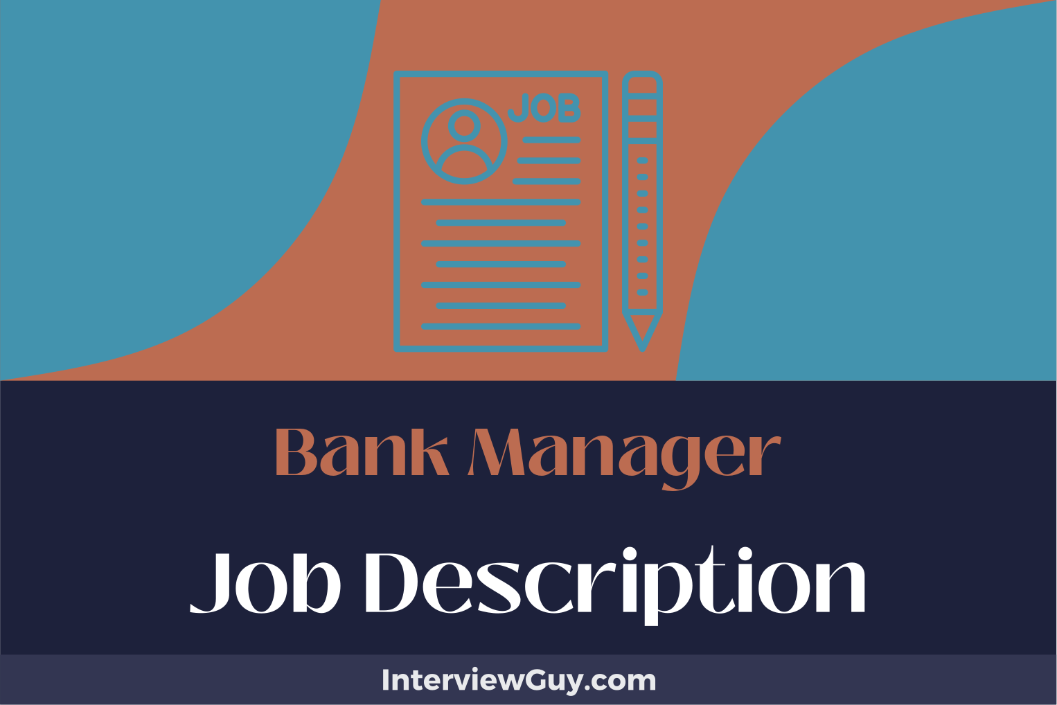 bank manager job description