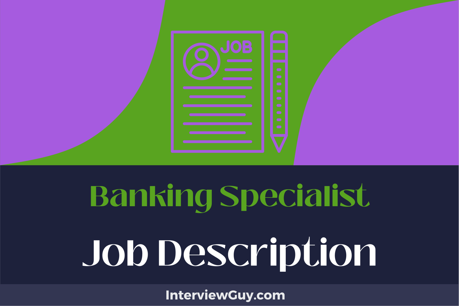 banking specialist job description