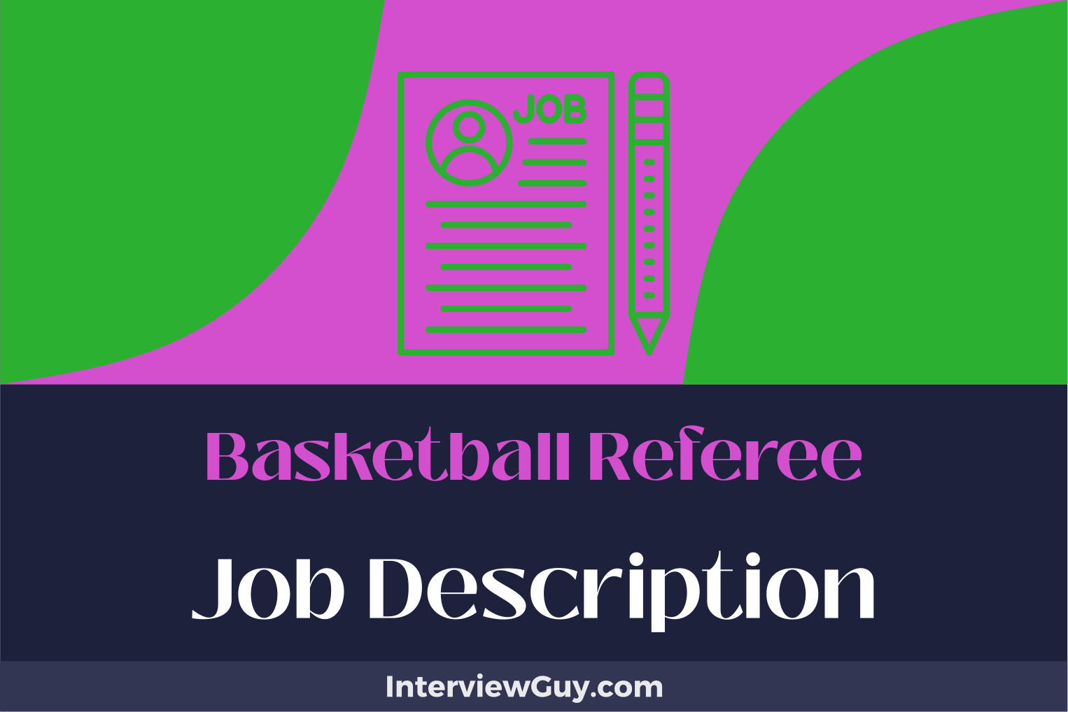 basketball referee job description