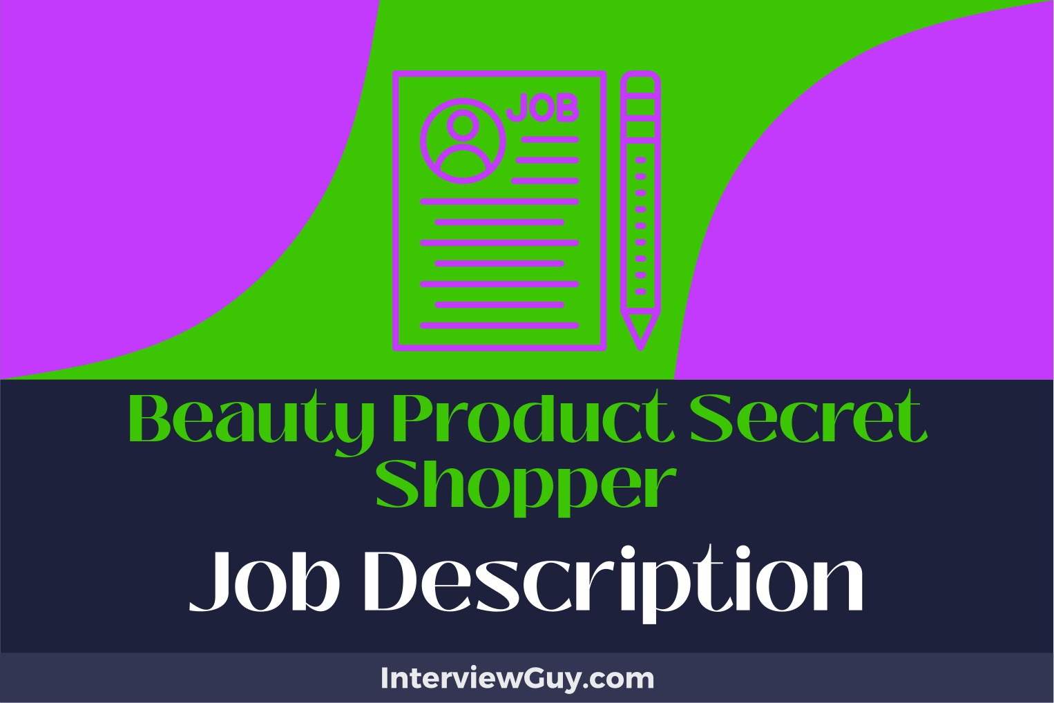 beauty product secret shopper job description