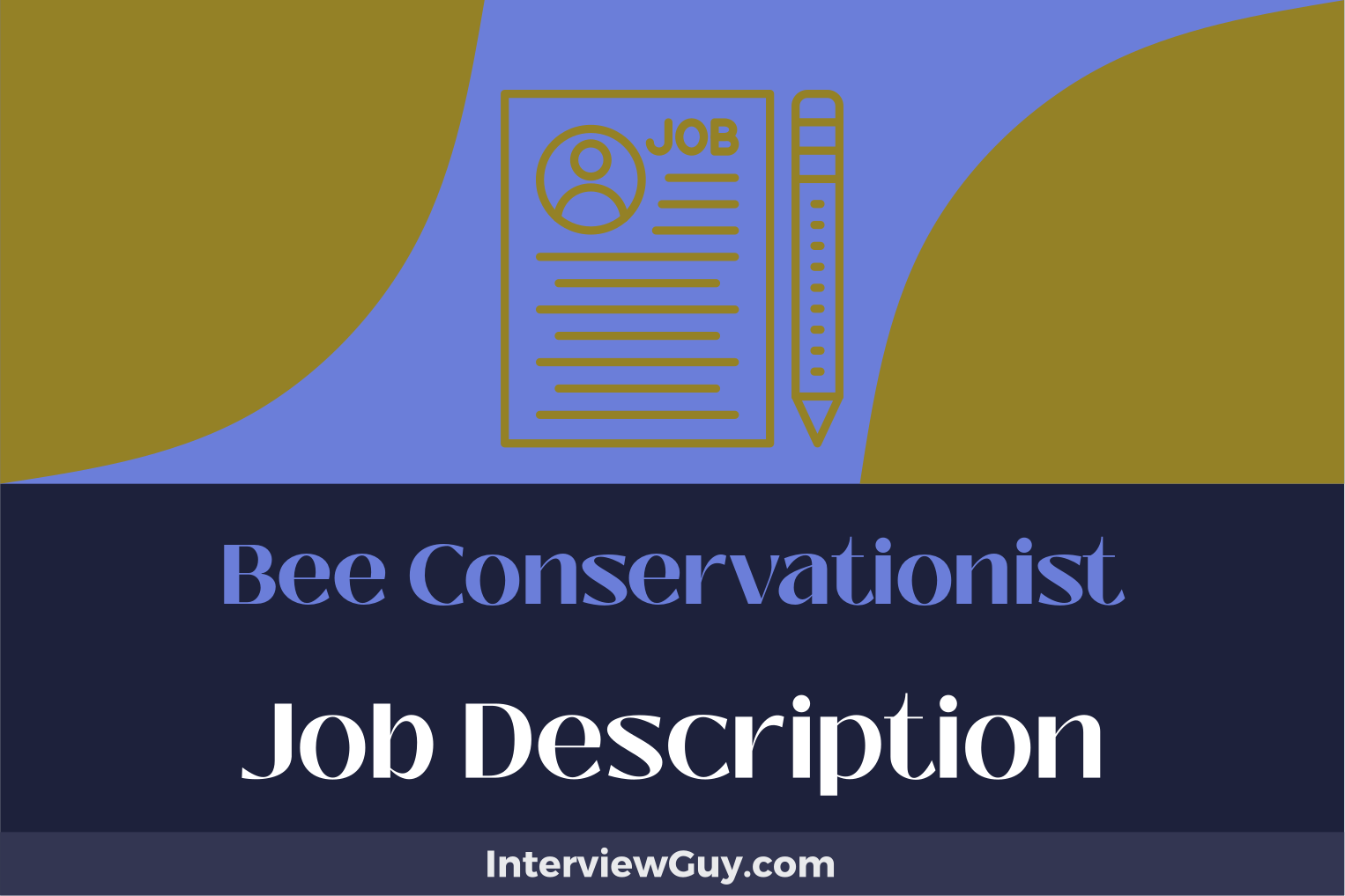 bee conservationist job description