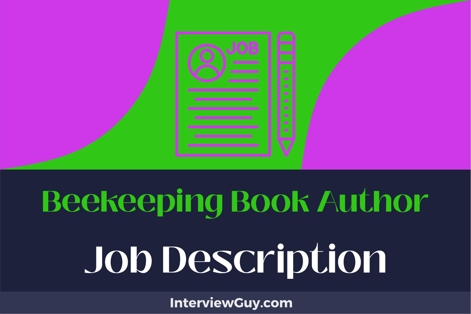 beekeeping book author job description