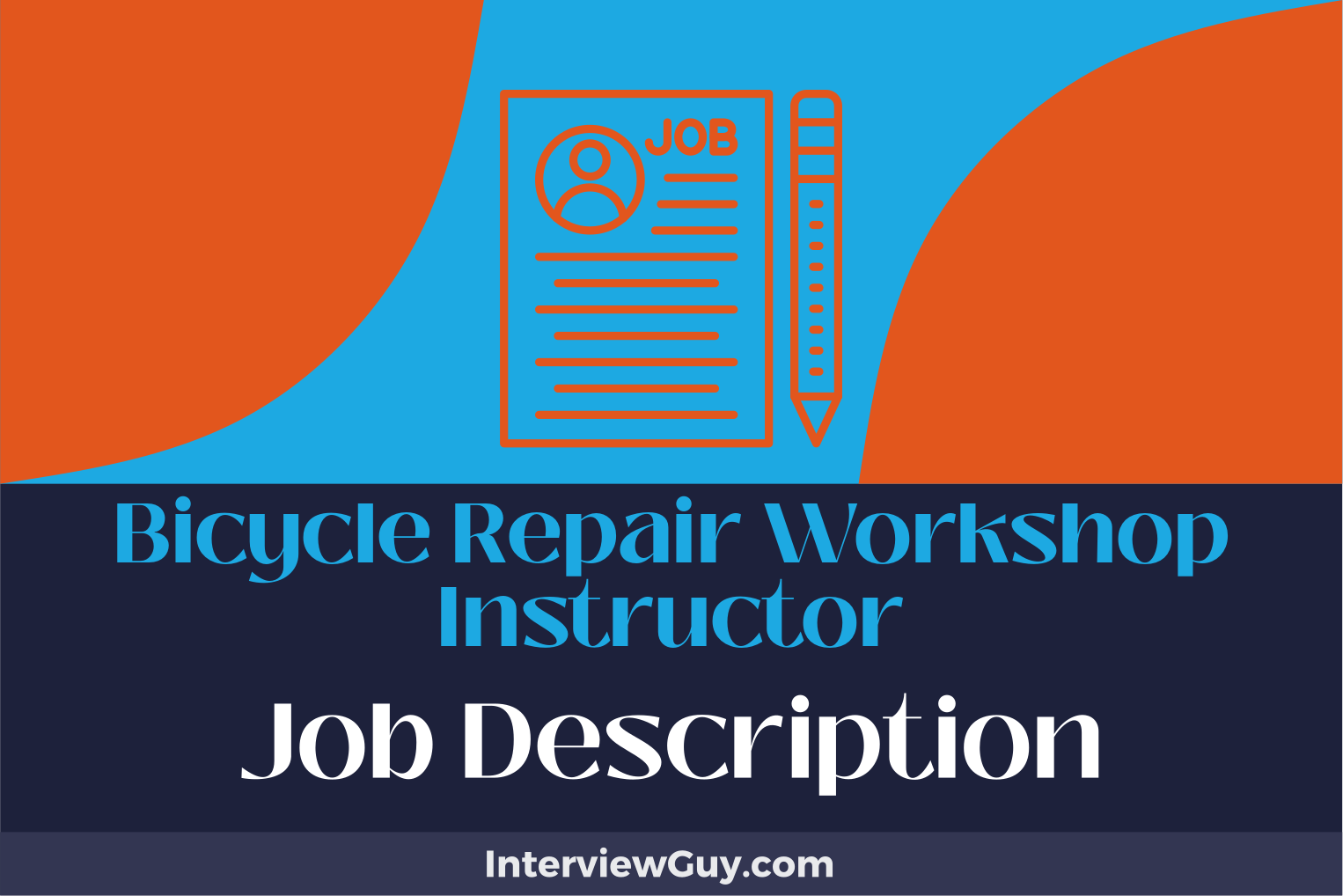 bicycle repair workshop instructor job description