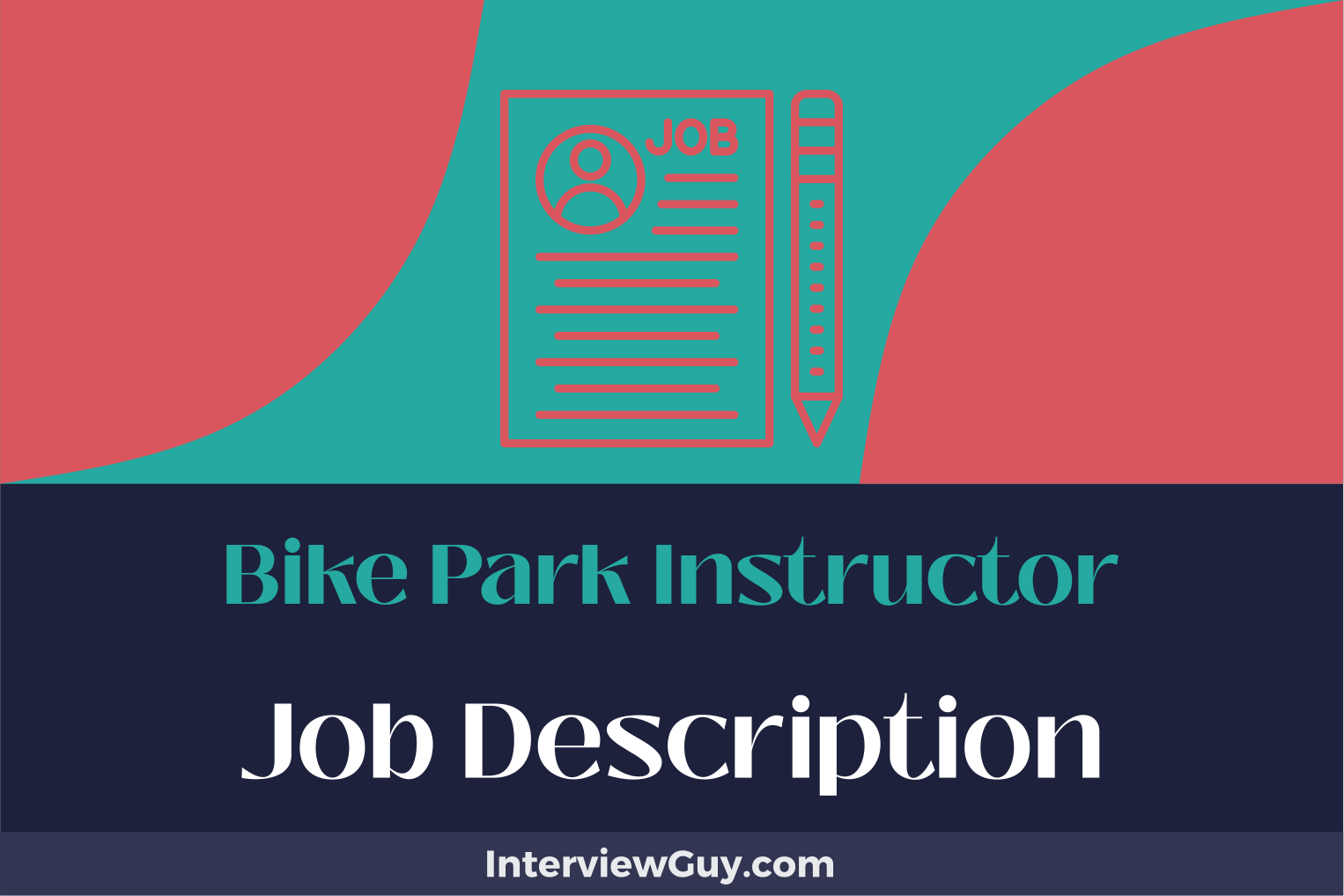 bike park instructor job description