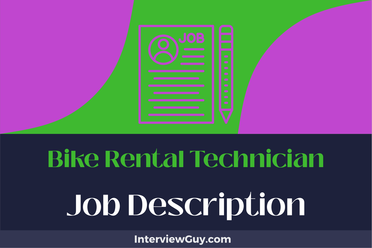 bike rental technician job description