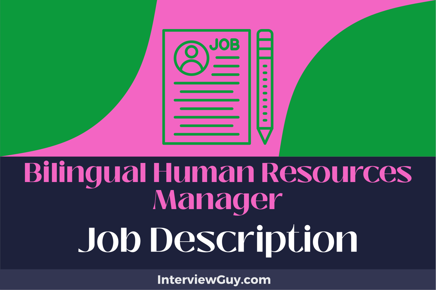 bilingual human resources manager job description