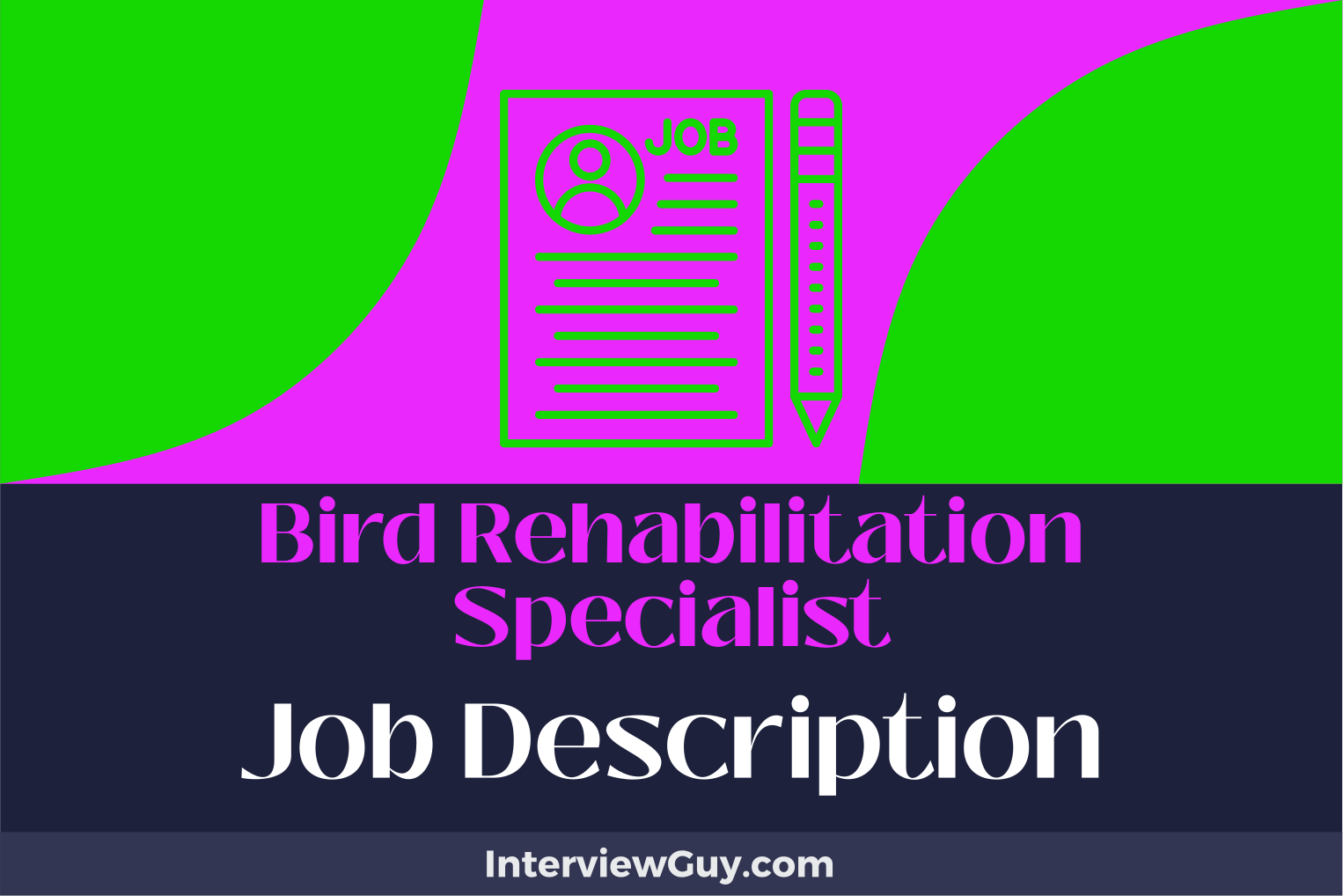 bird rehabilitation specialist job description